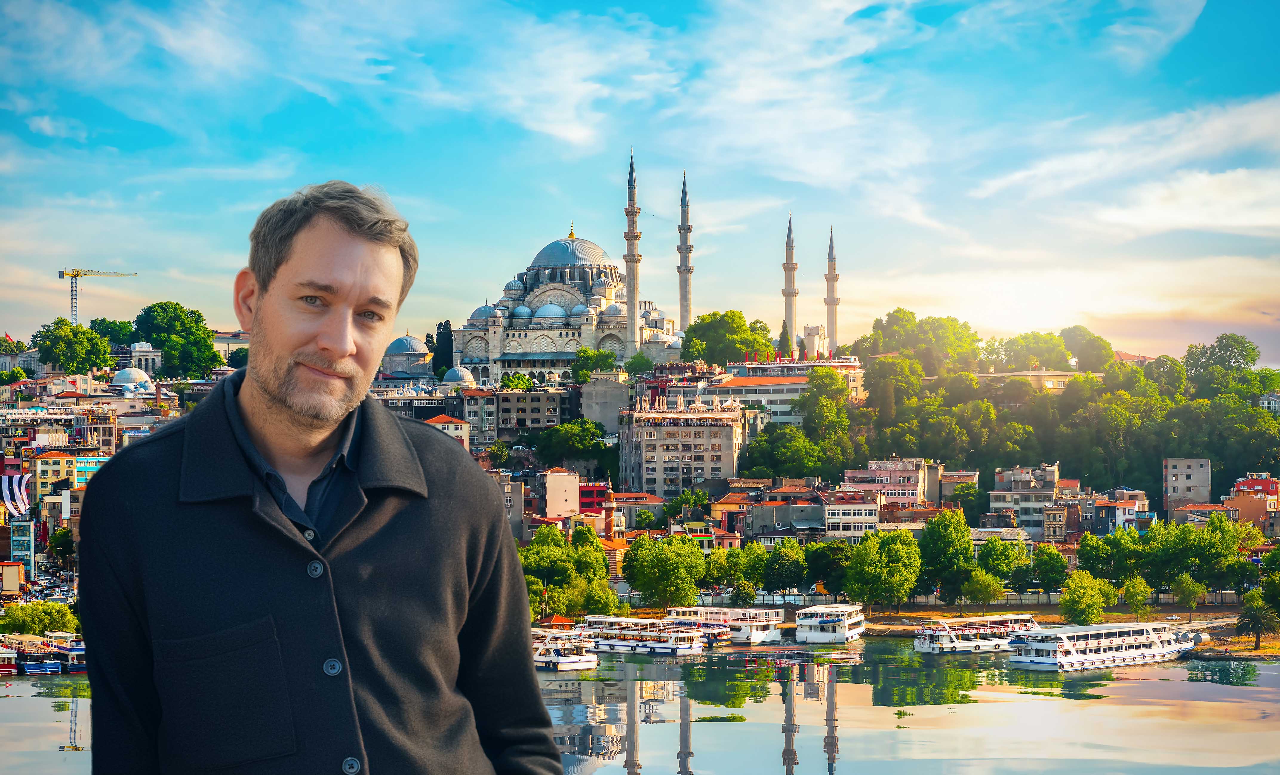 Barcelona til Istanbul � i spora til Harald Hardr�de med Tore Skeie