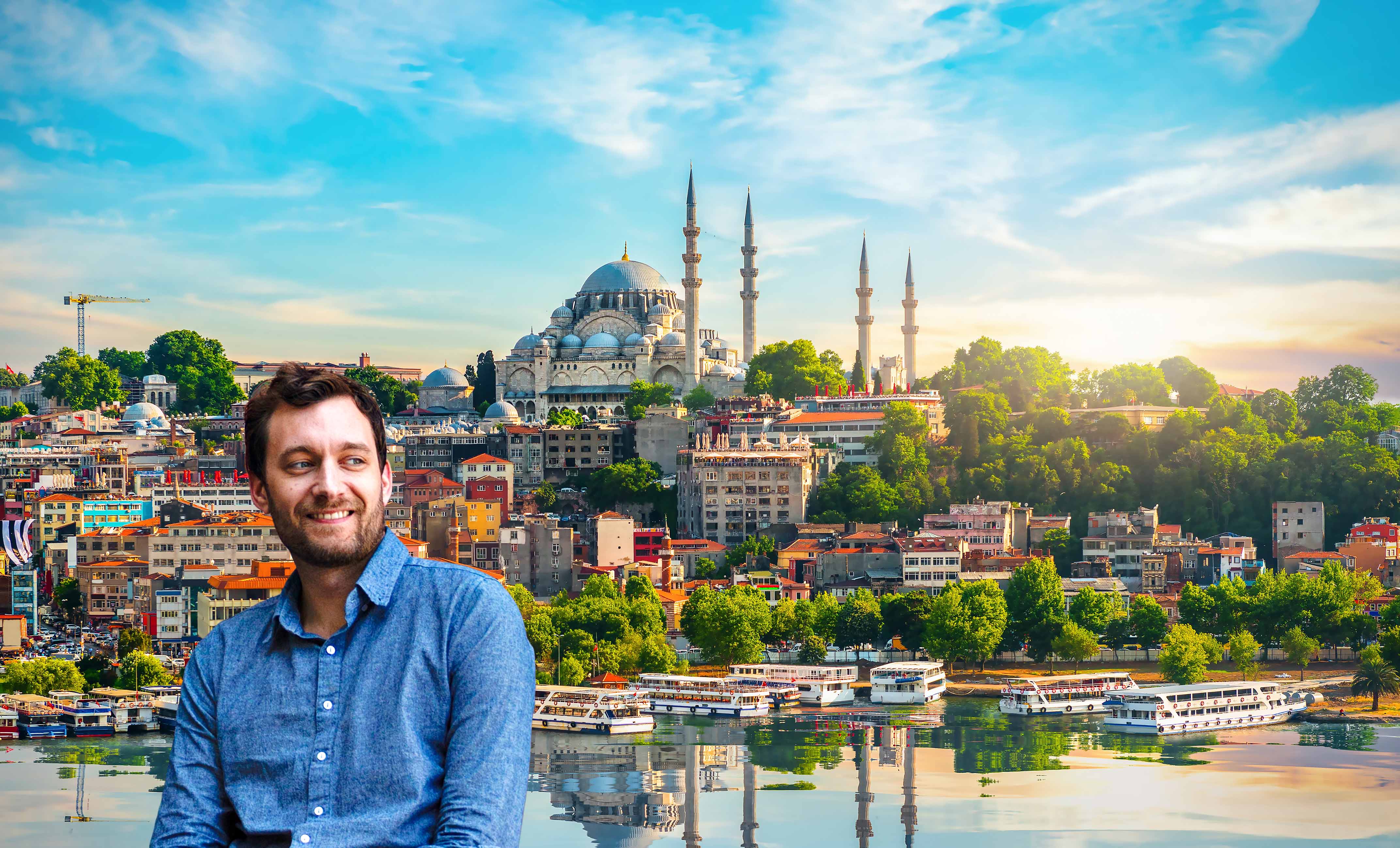 Barcelona til Istanbul � i spora til Harald Hardr�de med Tore Skeie