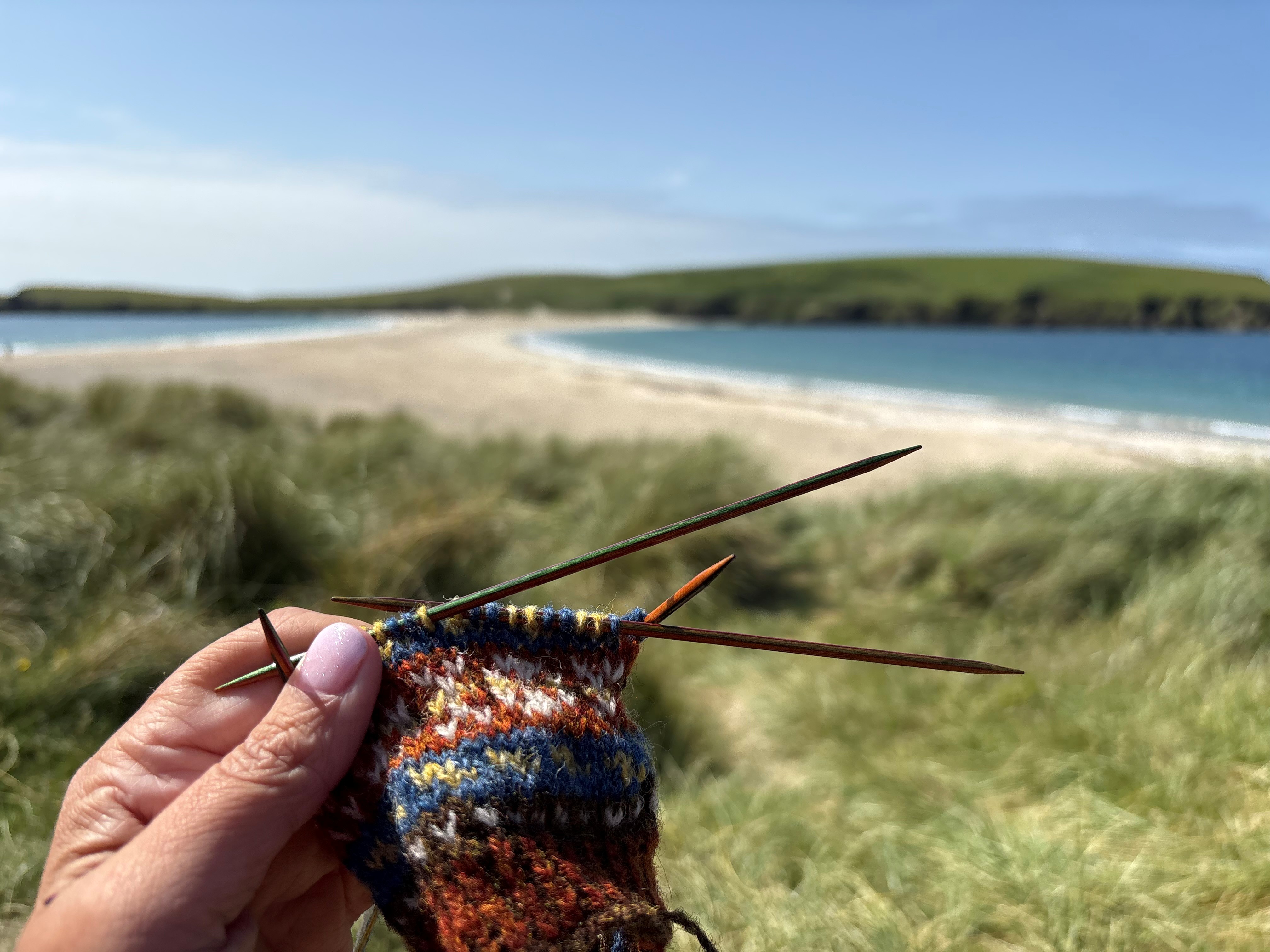 Strikketur til Shetland
